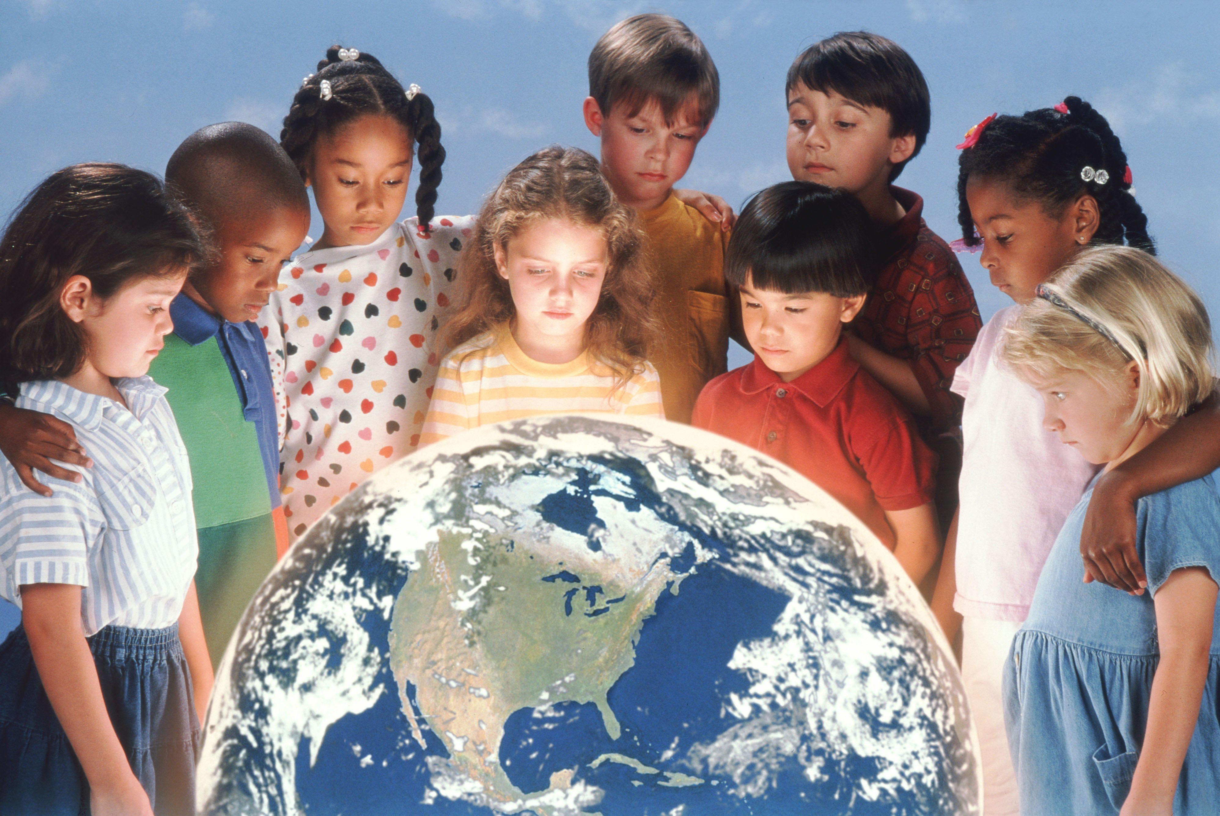 Увлекательный мир. Дети разных народов. Интернациональные дети. Мир для детей. Дети земли.